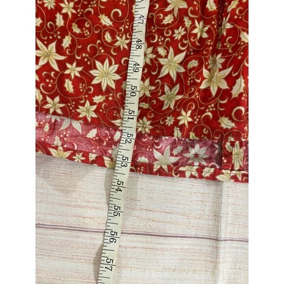 Hand Made Women's Victorian Era Floral Half Sleeve Reenactments Cosplay Dress M - Picture 8 of 15